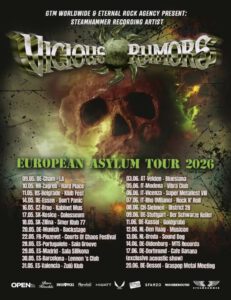 Mehr über den Artikel erfahren Vicious Rumors – European Asylum Tour 2026
